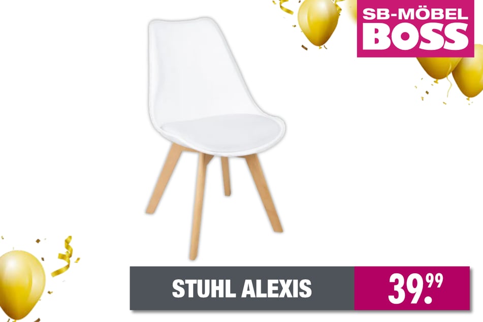 Stuhl Alexis für 39,99 Euro.