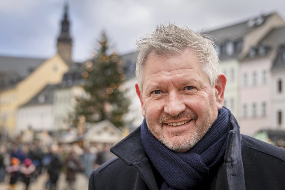 Jens Karluß (54) betreut die amerikanischen Erzgebirger bei ihren Besuchen in Sachsen.