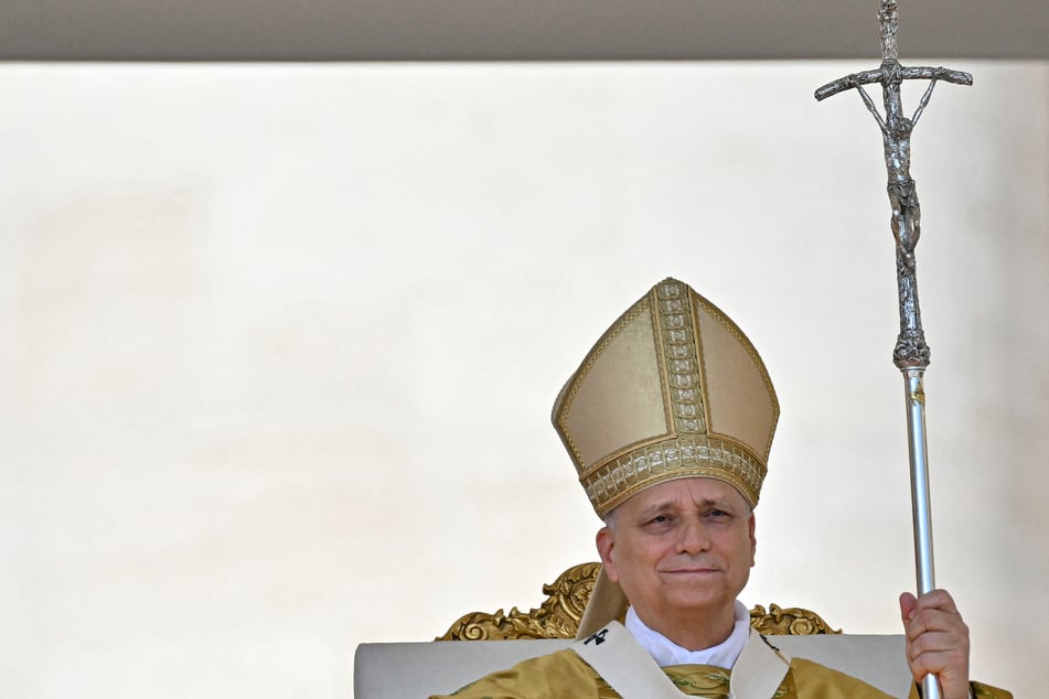 Pope Leo XIV presides over Holy Mass and canonisation of Blessed Carlo Acutis and Pier Giorgio Frassati in St. Peter's Square at the Vatican on September 7, 2025.