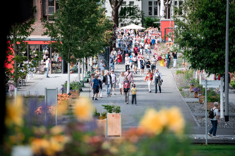 Die Landesgartenschau in Kamp-Lintfort freut sich trotz Corona über "einen riesigen Erfolg" und über 400.000 Besucher.