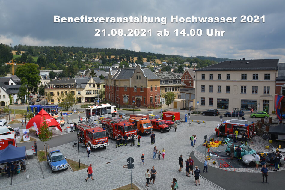 Um ihre Kameraden im Kreis Ahrweiler zu unterstützen, veranstaltet die Feuerwehr Olbernhau einen Aktionstag.