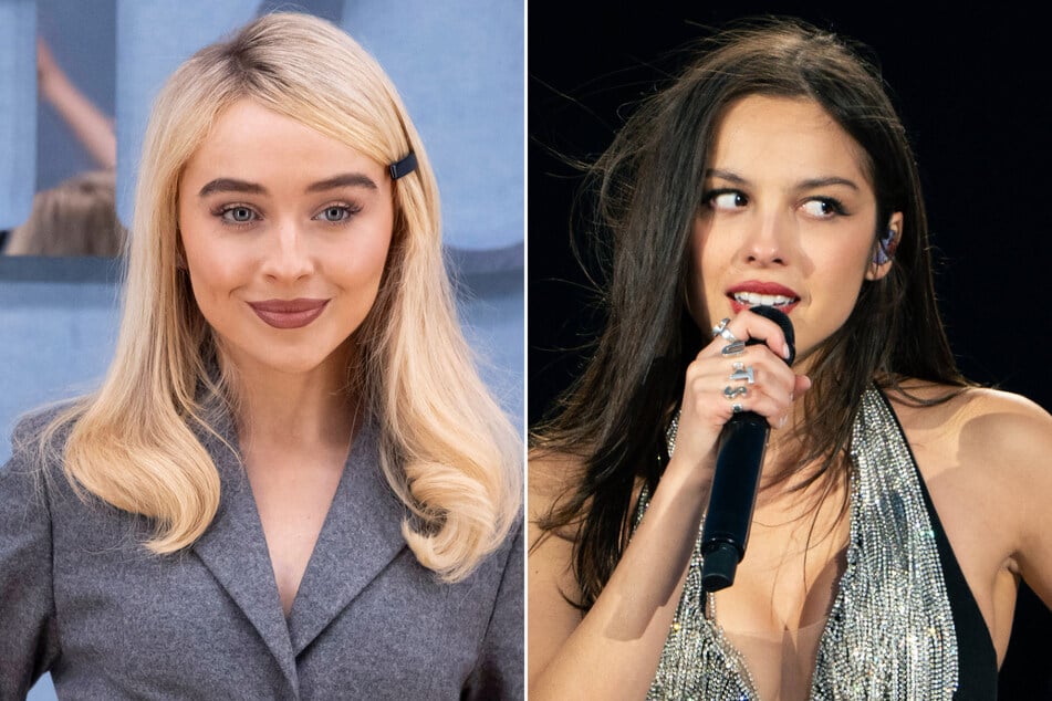 Sabrina Carpenter (l.) has proved that there's no bad blood between her and Olivia Rodrigo, years after their rumored feud.