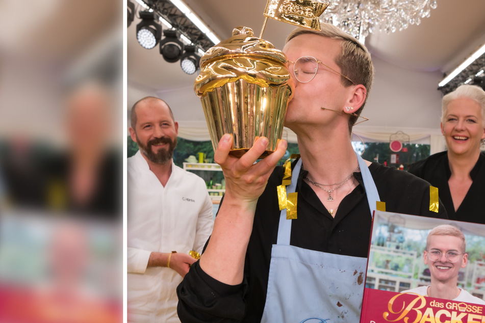 Hannes Güther (25, Mitte) gewinnt die 9. Staffel von "Das große Backen". Damit wird erstmals ein Kandidat aus Ostdeutschland Bäcker des Jahres. Obendrein war es erst der zweite Erfolg eines männlichen Teilnehmers in der TV-Show.
