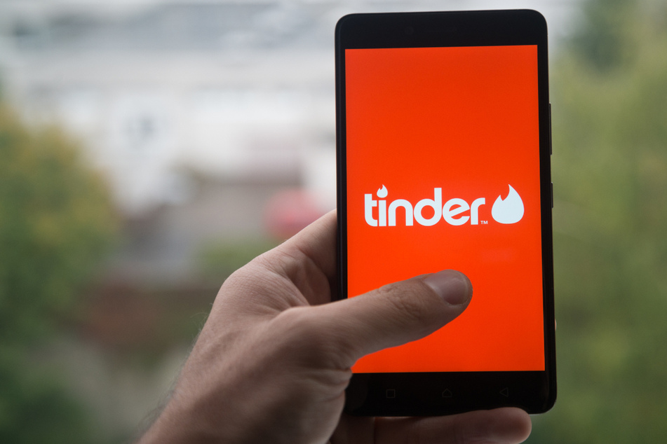 Tinder is one of the most popular dating apps amongst smart phone users (stock image).