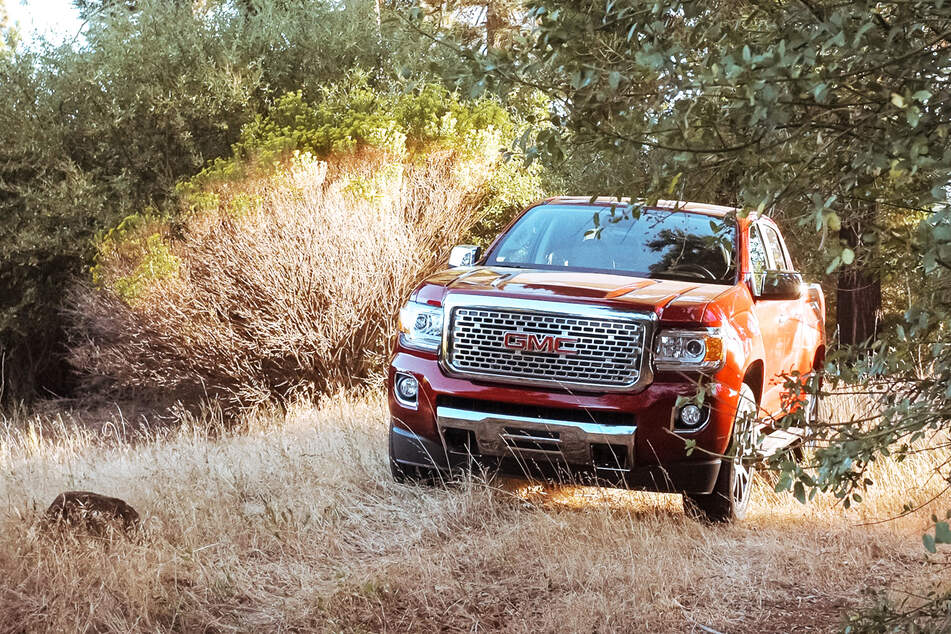 Im GMC-SUV fuhr der Mann von Mexiko in die USA. (Symbolbild)