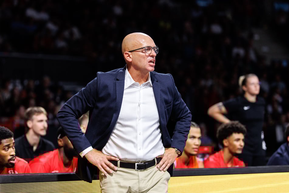 Niners-Coach Rodrigo Pastore (52) konnte Sow von Chemnitz überzeugen.