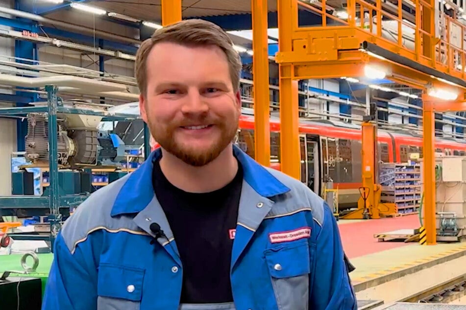 Timm, Mitarbeiter in der Werkstatt