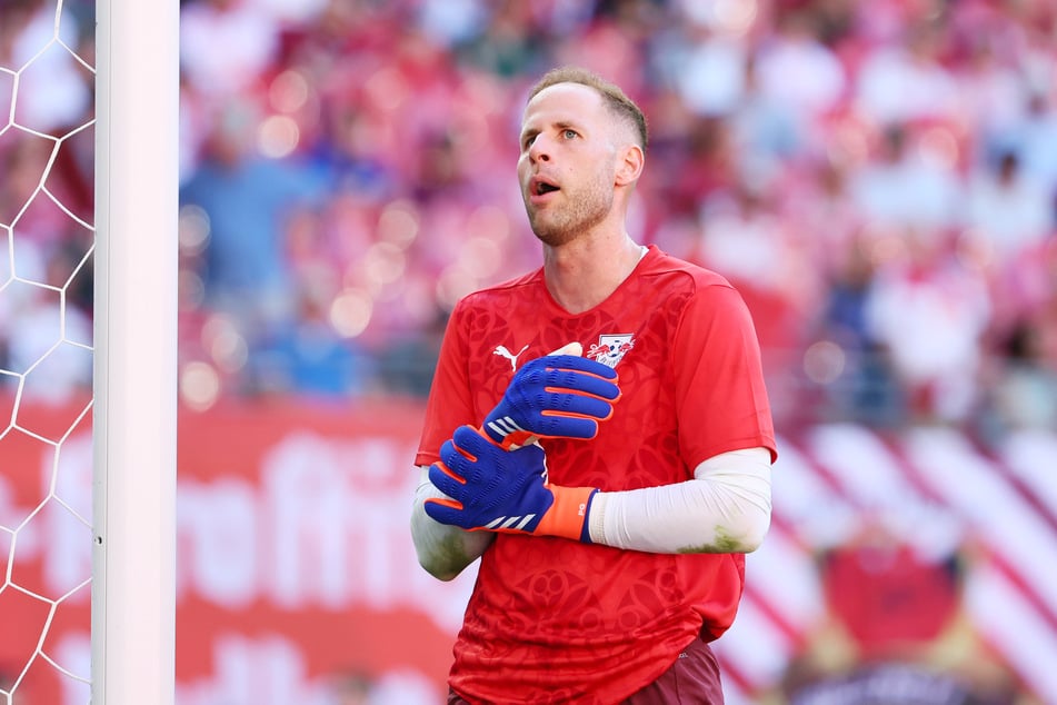 RB Leipzigs Schlussmann Péter Gulácsi (34) steht seit Anfang des Jahres wieder als Stammkeeper zwischen den Pfosten.