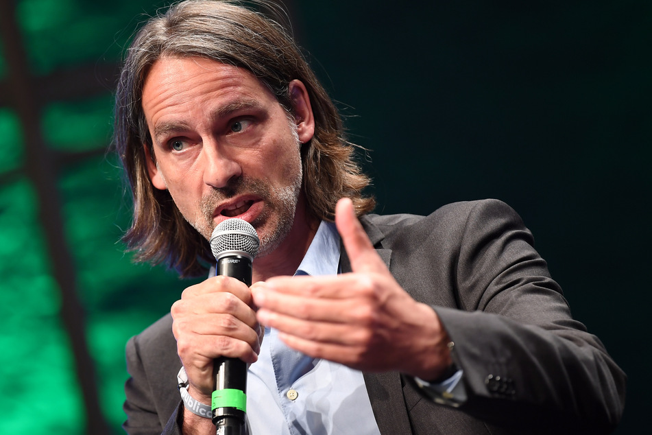 Richard David Precht (56), Philosoph und Publizist, bei einem Auftritt in Berlin im Jahr 2018. (Archivbild)