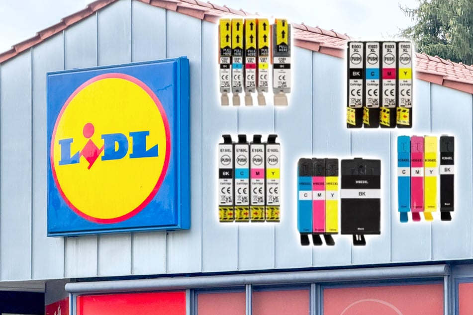 Lidl hat ab Donnerstag (10.9) Druckerpatronen günstig im Sortiment