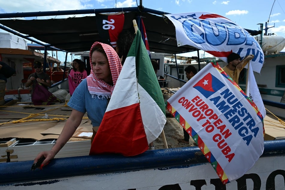 Nuestra América convoy arrives in Cuba with thousands of pounds of aid amid US blockade