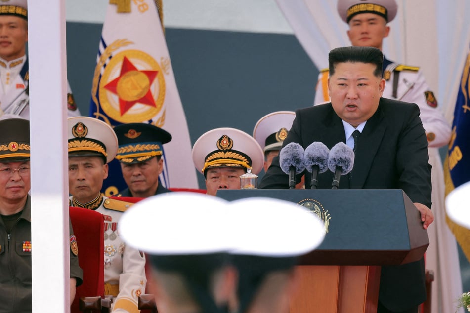 North Korea's Kim Jong Un reveals plans to equip navy with nuclear weapons and massive warships