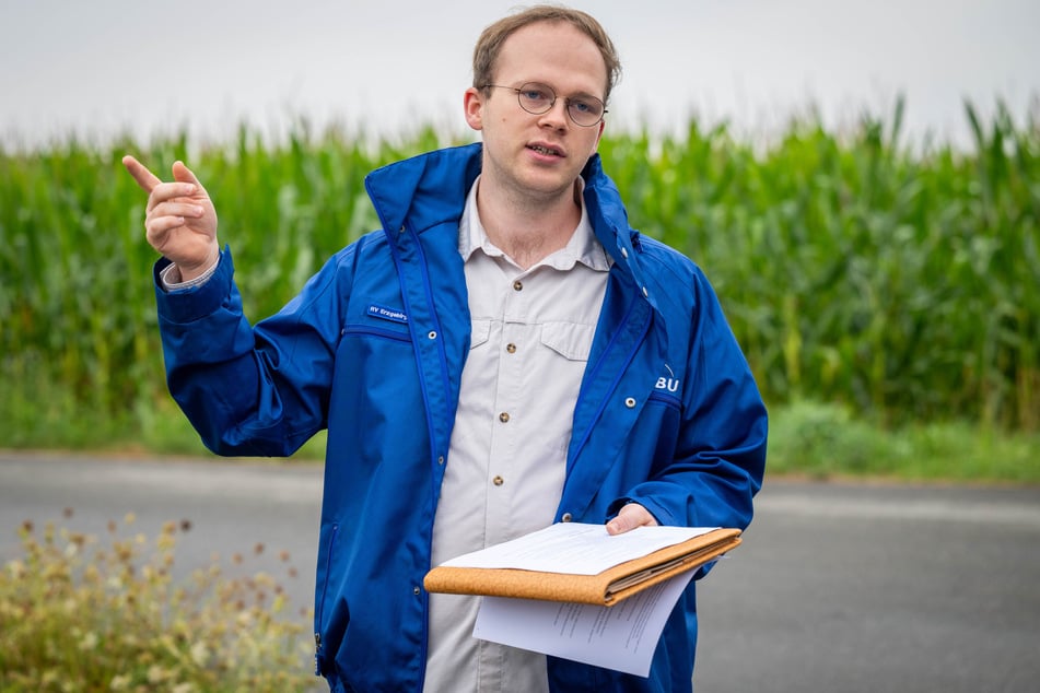 NABU-Regionalchef Ben Fleischer (25) kritisiert die Baumfällungen.