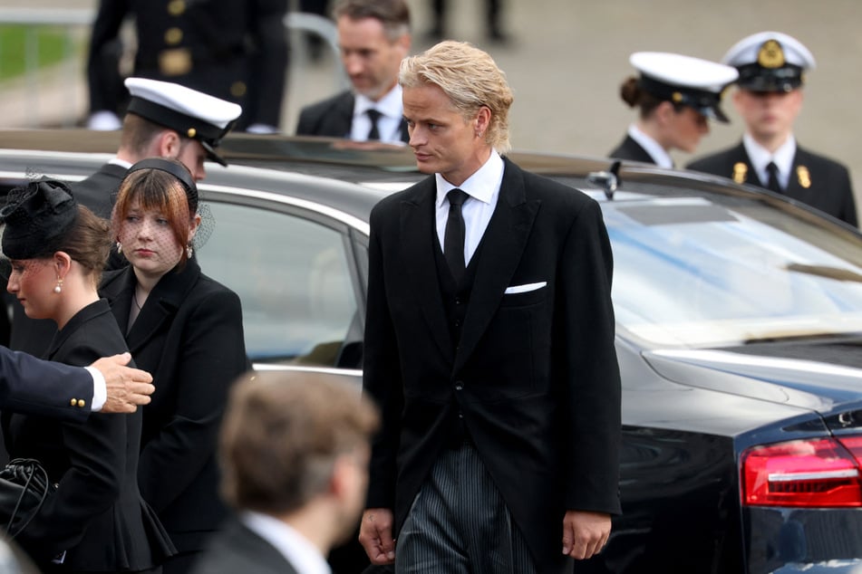 Am Mittwoch nahm Marius Borg Høiby (29) an der Beerdigung von König Harald V. teil.