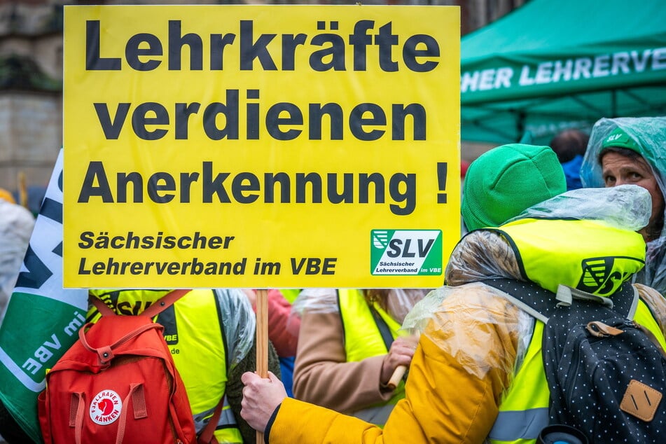 Am Montag streiken die Lehrer in Zwickau, am Dienstag in Chemnitz.