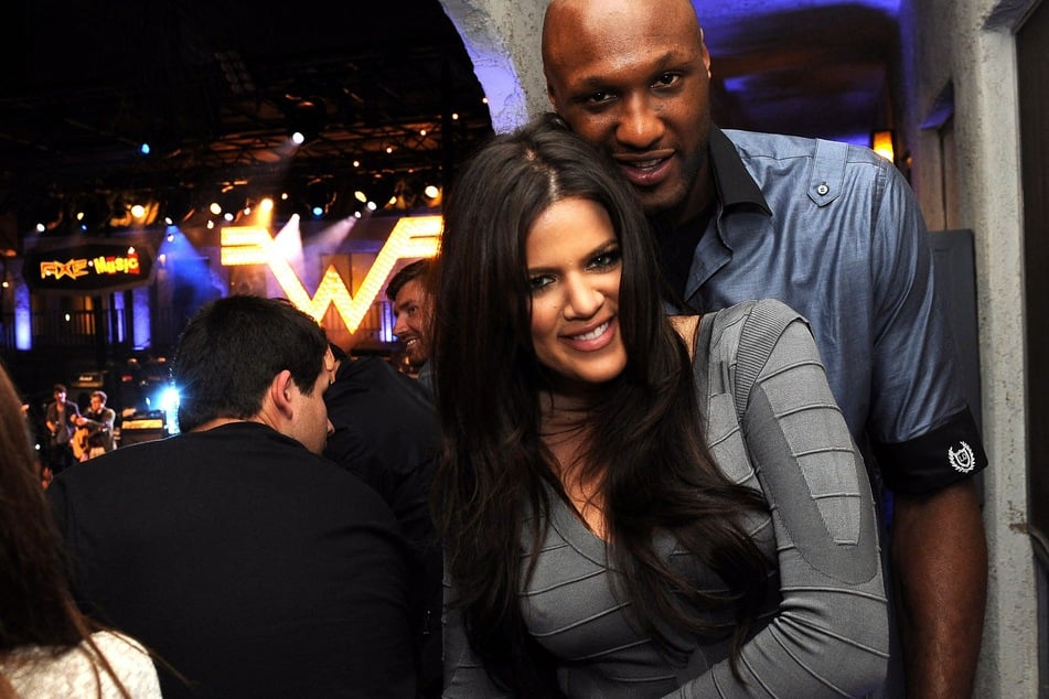 Khloé Kardashian shares why she felt the need to "protect" Lamar Odom (r.) during their marriage amid his drug addiction.