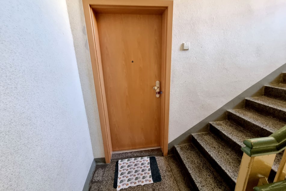 Hinter dieser Tür soll der 85-Jährige seine Frau umgebracht haben.