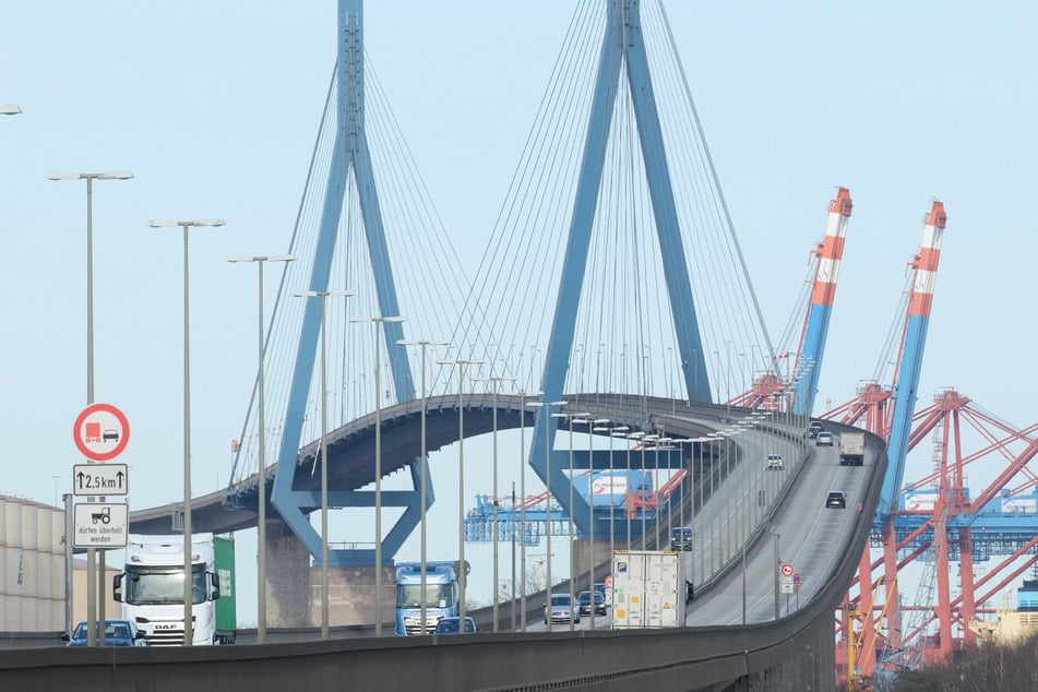 Am Wochenende: Köhlbrandbrücke wird wieder gesperrt