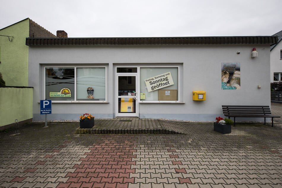Hier gibt's das Memory-Naschwerk: Filiale der Bäckerei Sommerfeld in Tiefensee.