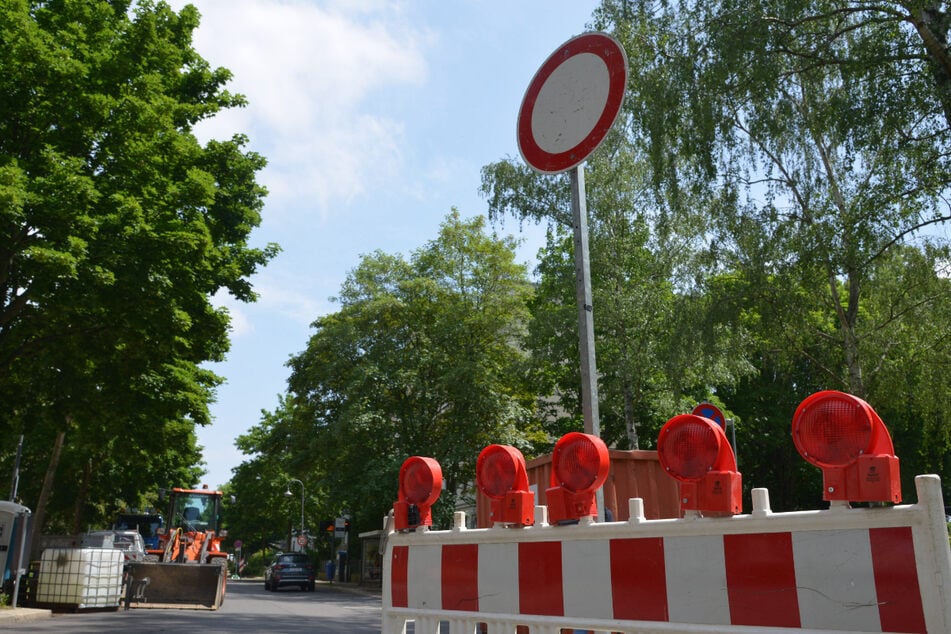 Baustellen Chemnitz: Noch eine Vollsperrung auf dem Kaßberg: Ulmenstraße monatelang dicht