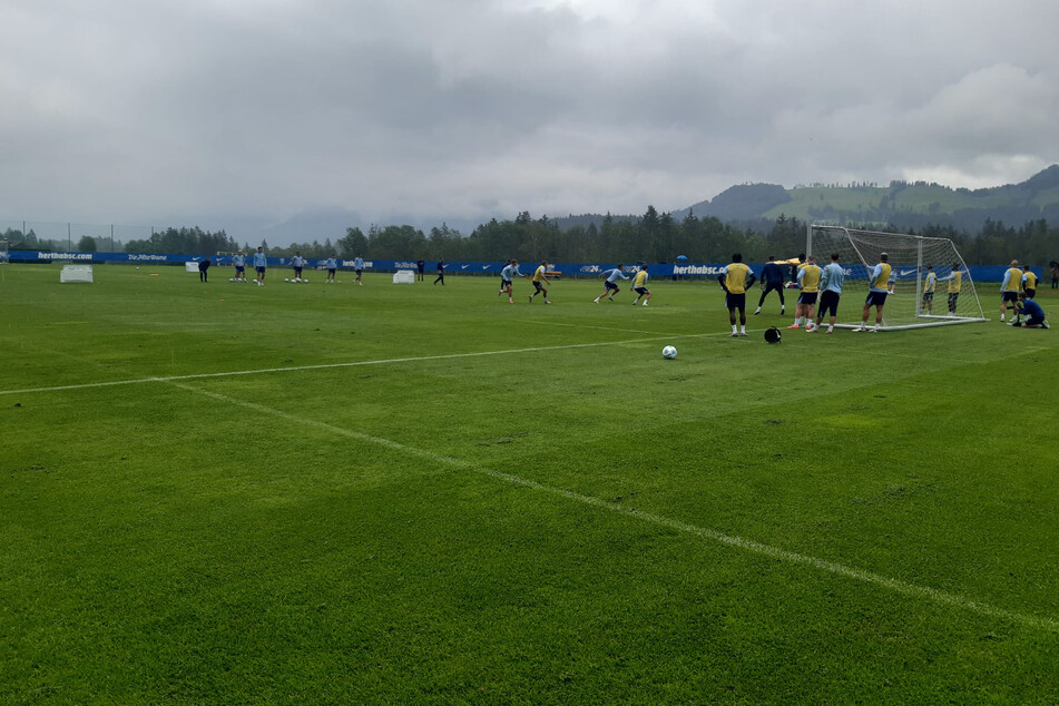 Der Regen durfte natürlich nicht fehlen.