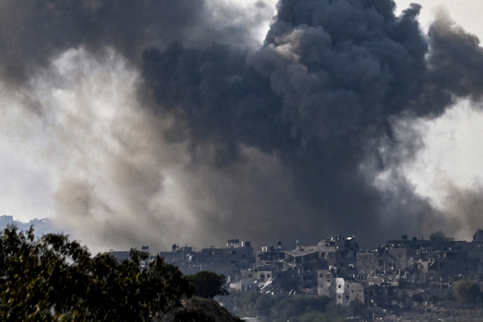 Hamas chief Ismail Haniyeh on Saturday accused Israel of committing war crimes and preventing humanitarian aid from entering the Gaza Strip.