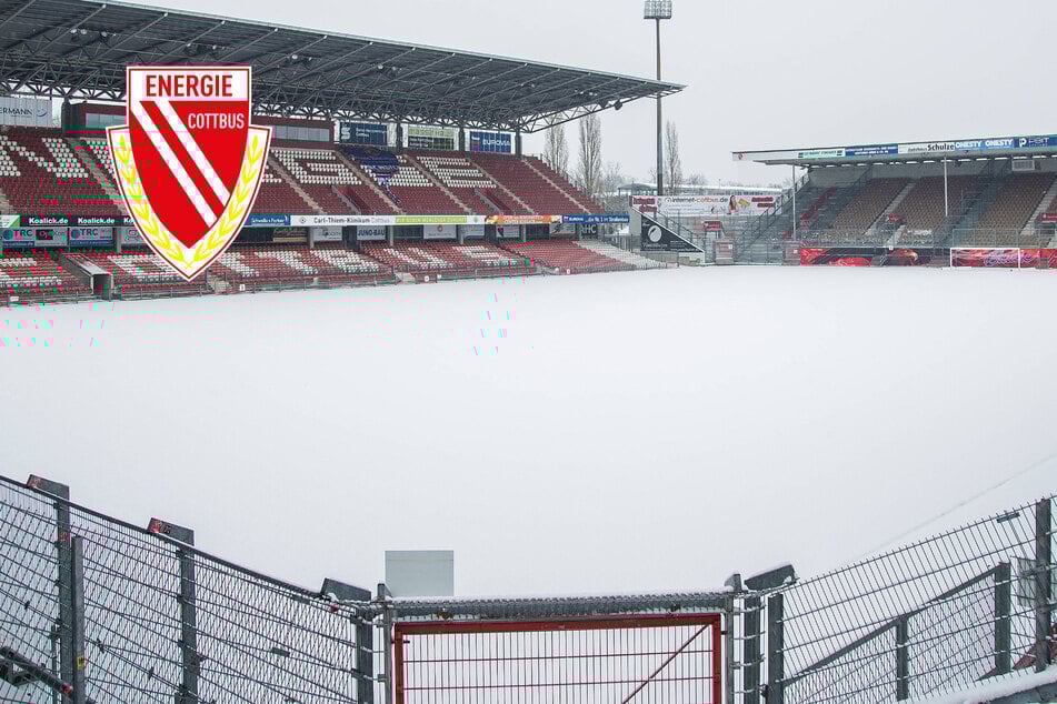 Schnee-Schlamassel für Energie Cottbus: Wackelt jetzt der Altglienicke-Test?