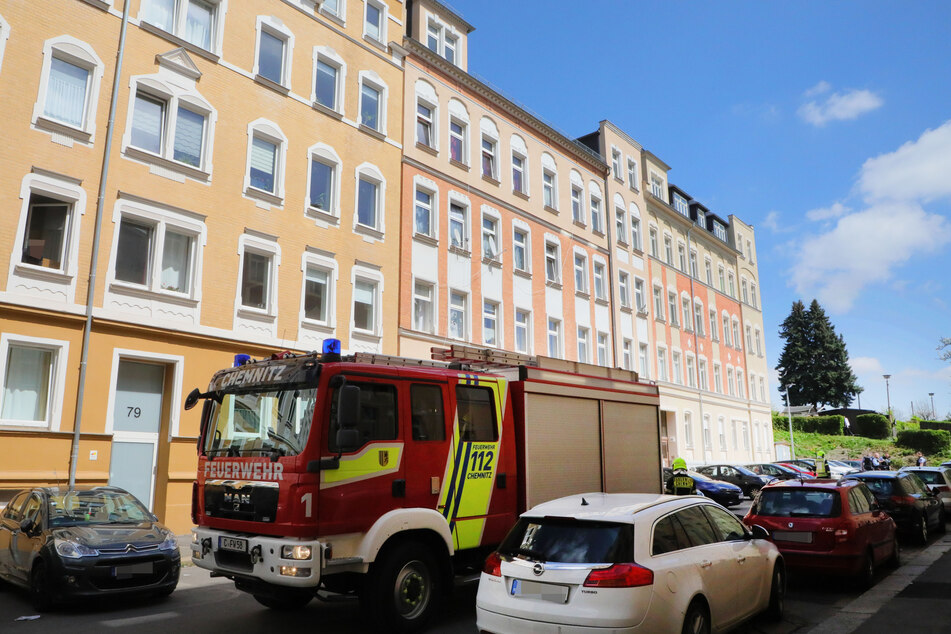 Die Chemnitzer Feuerwehr musste am Sonntag einen Brand auf dem Sonnenberg löschen.