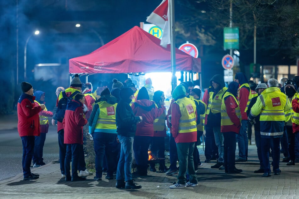 Bereits am vergangenen Freitag hat es einen 24-stündigen Warnstreik gegeben.