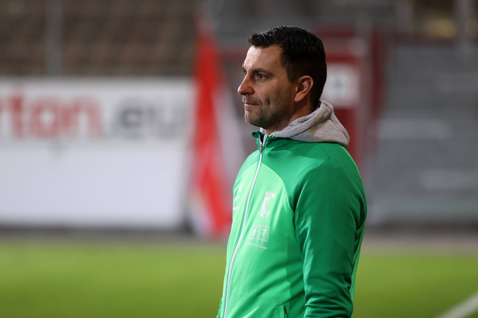Trainer Miroslav Jagatic verpasste mit seiner BSG Chemie Leipzig die Überraschung.