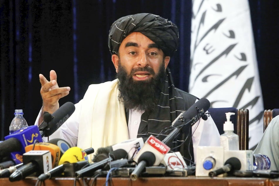 Taliban-Sprecher Sabiullah Mudschahid spricht von dem Willen zu starken und offiziellen diplomatischen Beziehungen zu Deutschland.