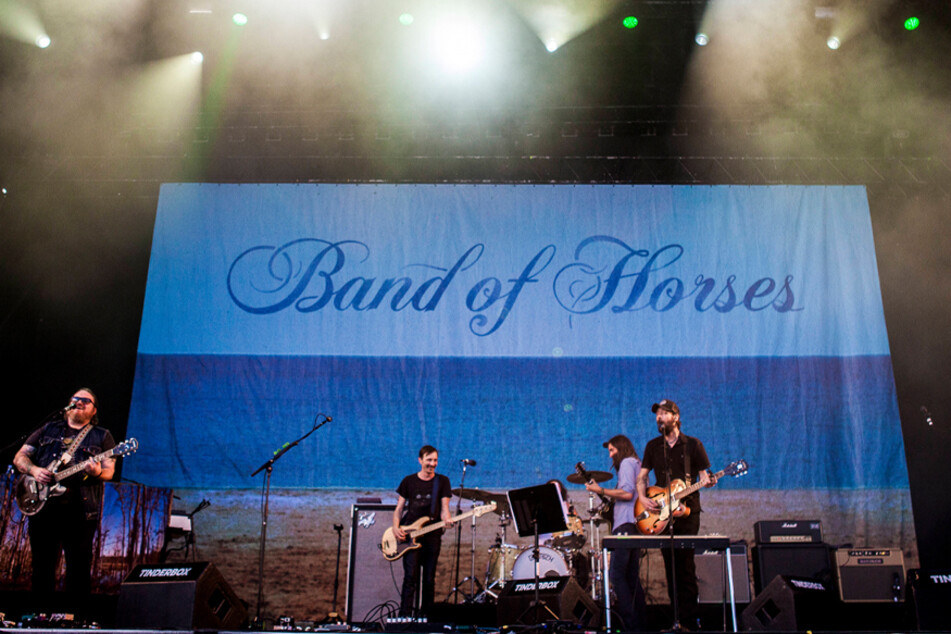 Band of Horses performs a set at Tinderbox Music Festival in Odense, Denmark in 2016.