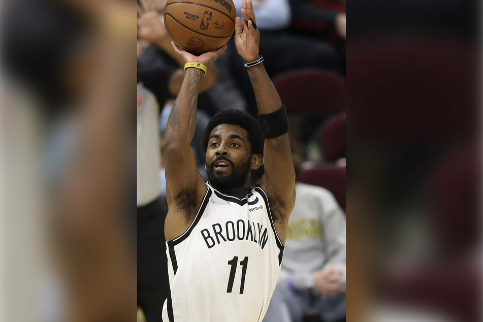 Kyrie Irving led the Nets in scoring against the Washington Wizards.