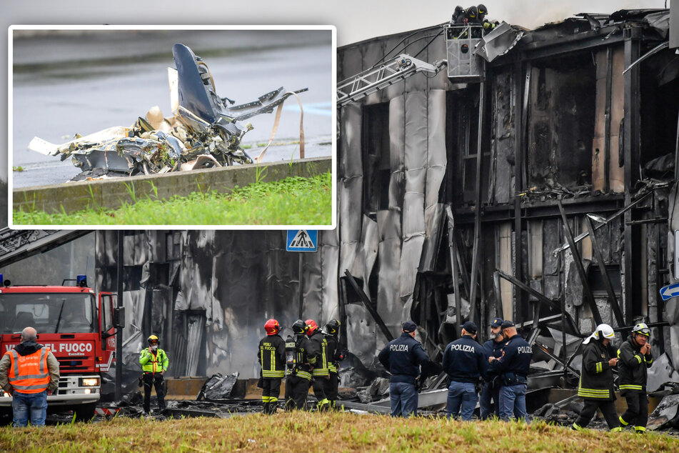 Flugzeug-Unglück in Italien: Acht Menschen tot, darunter offenbar ein Milliardär