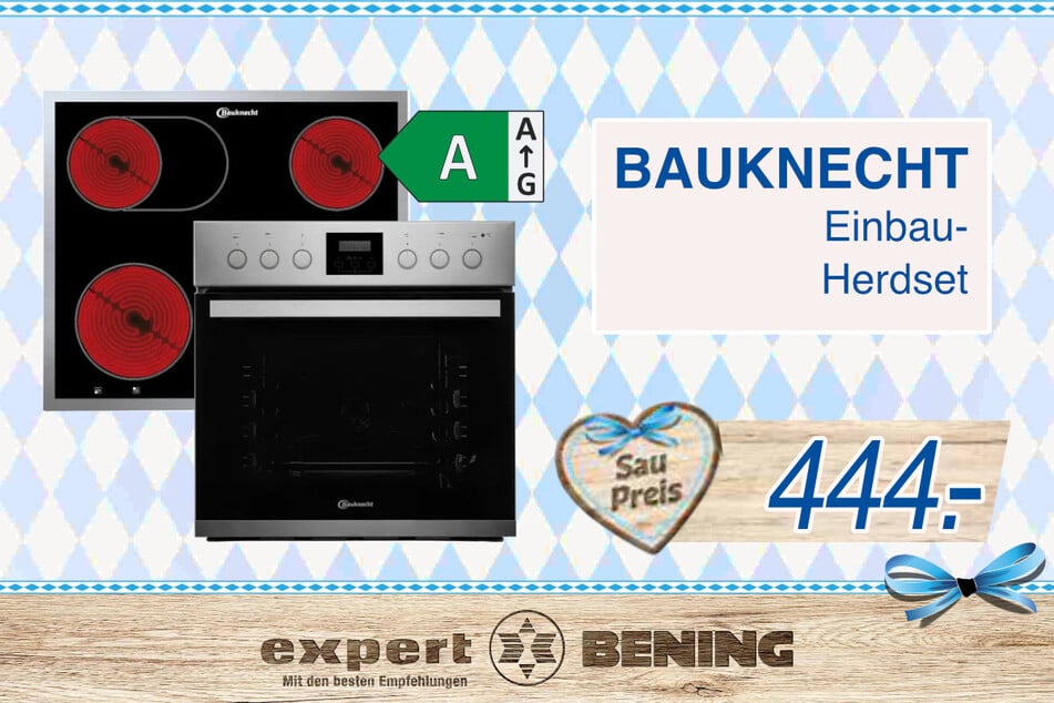 Bauknecht Einbauherdset für 444 Euro.