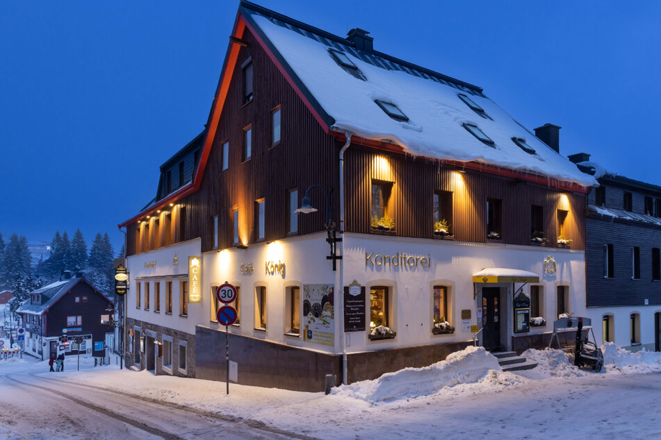 Roamntisch ist es auch: In Oberwiesenthal befindet sich eines der besten Cafés Deutschlands.