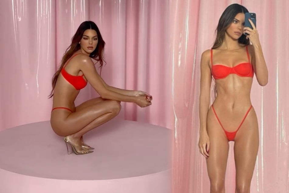 Kendall Jenner (25) posiert auf Instagram in knappen Dessous.