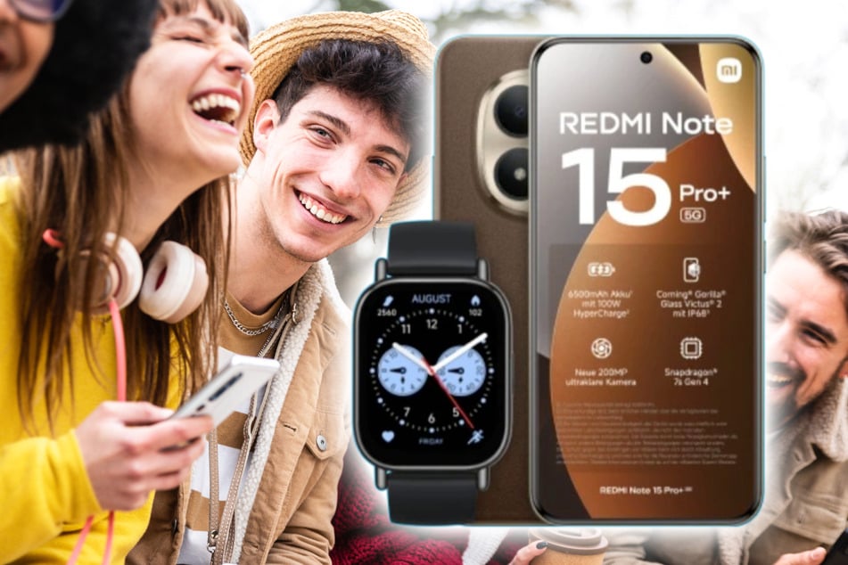 Hier wird das Xiaomi Redmi Note 15 Pro+ 5G mit Watch 5 Lite zum Aktionspreis verkauft