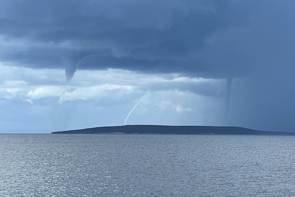 An der Adria gilt derzeit die zweithöchste Unwetter-Alarmstufe.