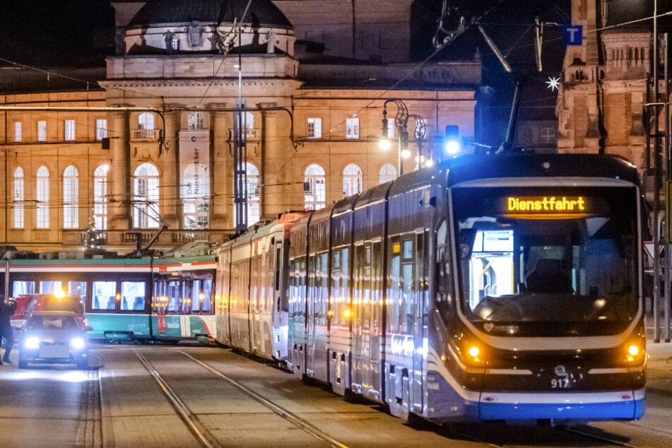 Chemnitz: Hier rollt die längste Tram der Chemnitzer Geschichte durch die Stadt