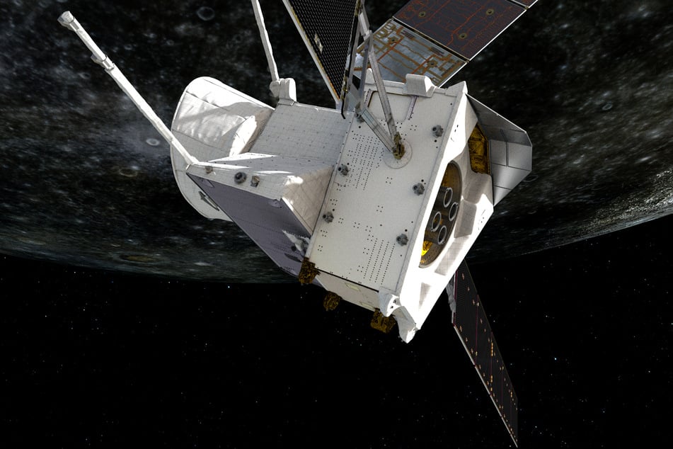 Mit der Abtrennung eines Antriebsmoduls hat "BepiColombo" jetzt eine der schwierigsten Operationen erfolgreich absolviert.