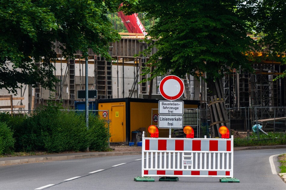 Baustellen Chemnitz: Neue Baustellen und Vollsperrungen: Das erwartet Euch ab Montag in Chemnitz