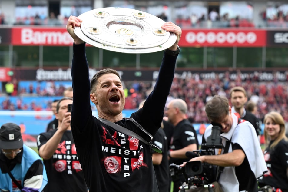 Der Spanier führte Bayer 04 in der Saison 2023/24 zur ersten Deutschen Meisterschaft der Vereinsgeschichte. (Archivfoto)