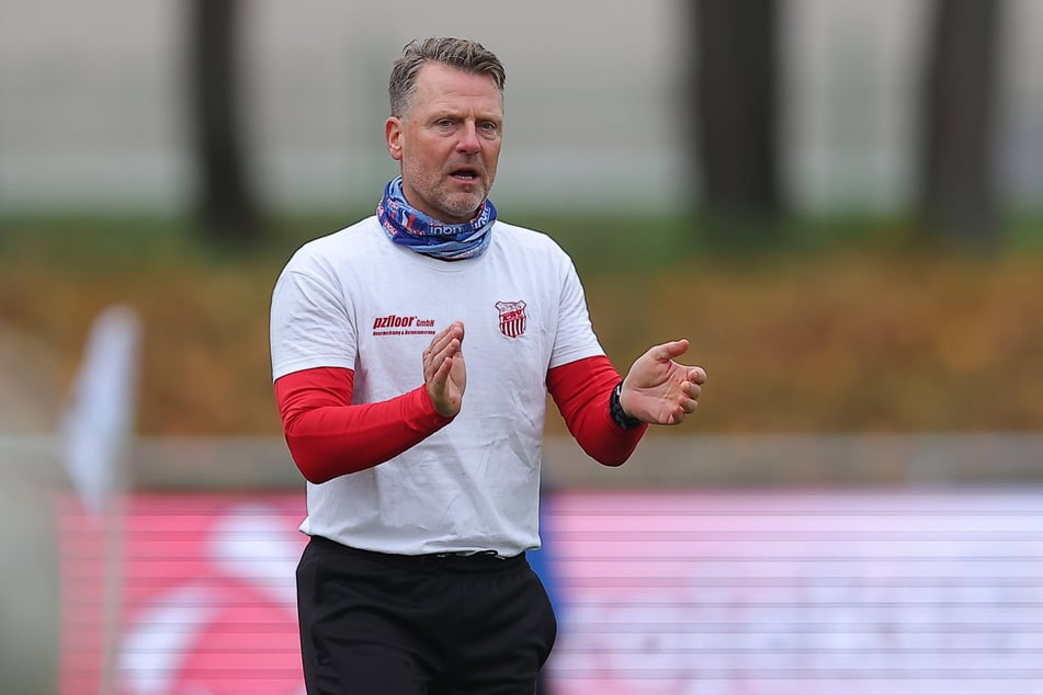 FSV-Trainer Rico Schmitt (57) war zufrieden mit dem Auftritt seiner Jungs.