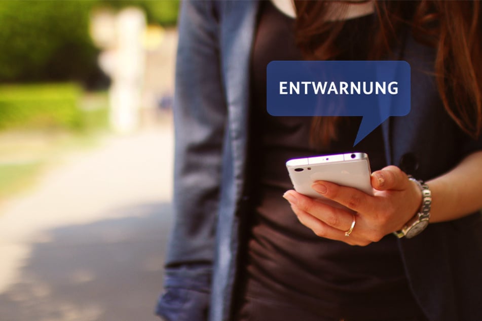 Um 11.45 Uhr erscheint dann die Entwarnung zum Probealarm.
