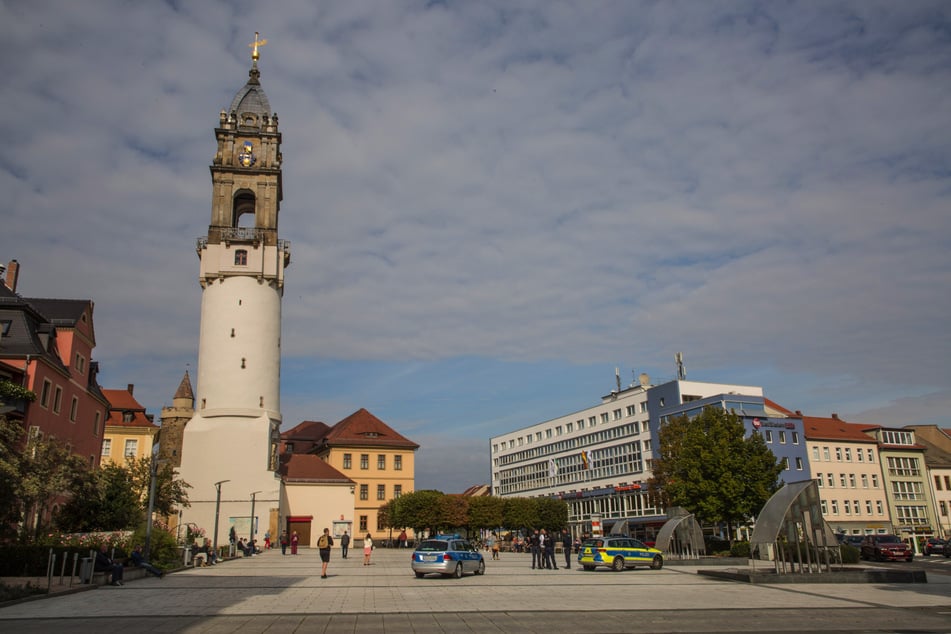 Auf dem Kornmarkt in Bautzen wurde am Donnerstagabend ein Einbrecher auf frischer Tat ertappt. (Archivbild)