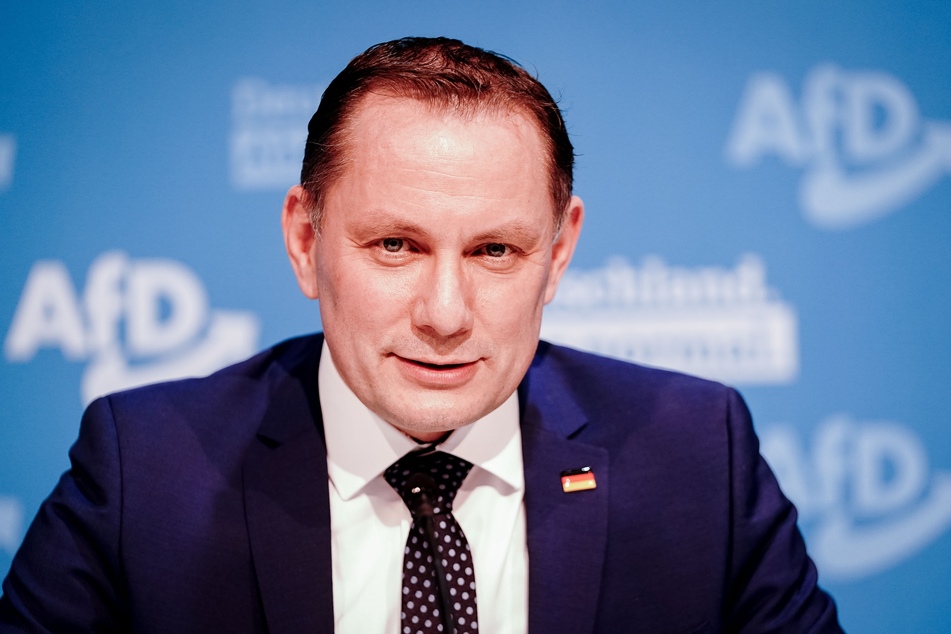 Der AfD-Fraktionsvorsitzende Tino Chrupalla (47).
