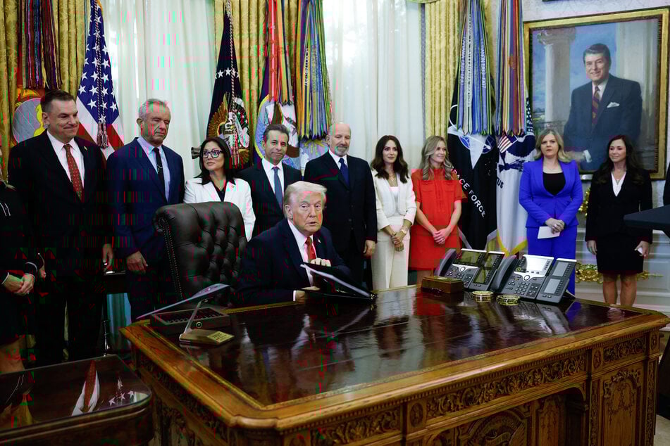 Trump announced a deal with drugmakers which he said will make their products available at a significant discount.
