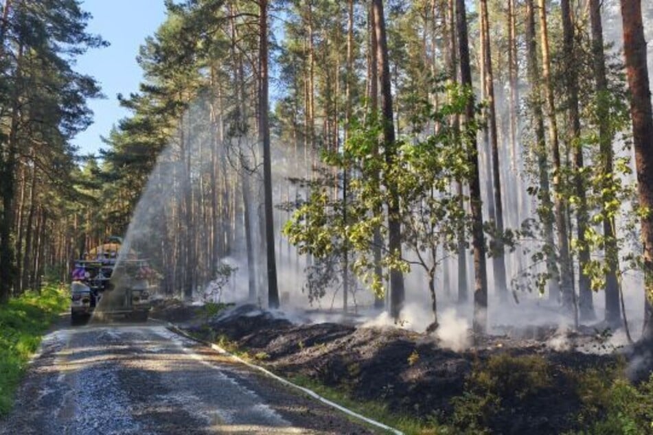 Die Feuerwehr konnte den Brand löschen.