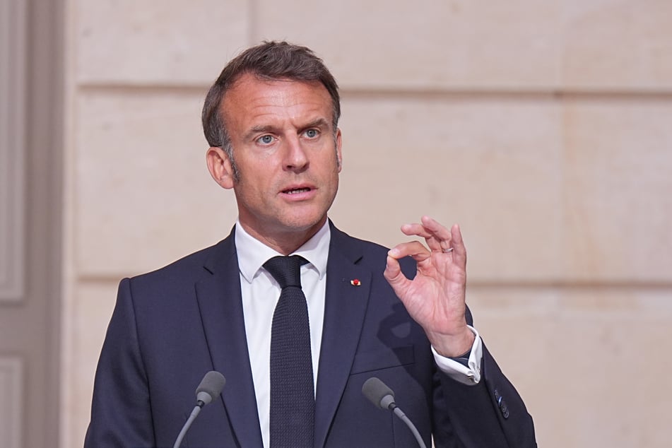 Frankreichs Präsident Emmanuel Macron (47).
